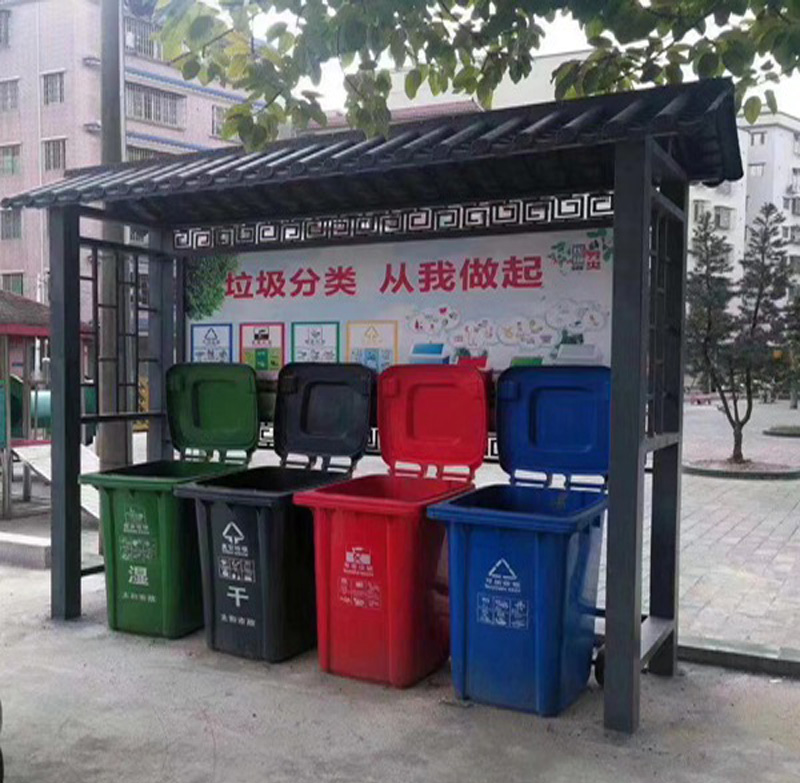 贵州垃圾分类宣传栏投放亭